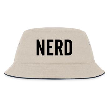 Nerd - Bob Enfant - blanc cassé/bleu marine - Devant