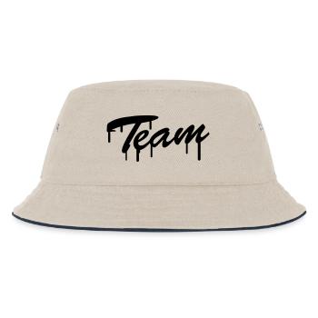 Team Graffiti - Bob Enfant - blanc cassé/bleu marine - Devant