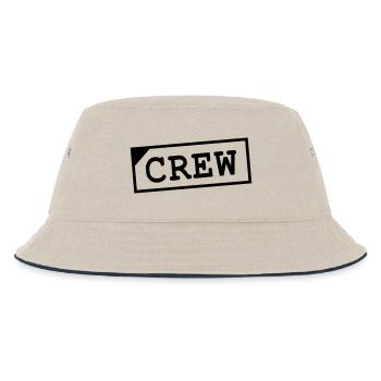 crew - Kinder Bucket Hat - Natur/Navy - Vorne