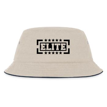 Elite Logo - Bob Enfant - blanc cassé/bleu marine - Devant
