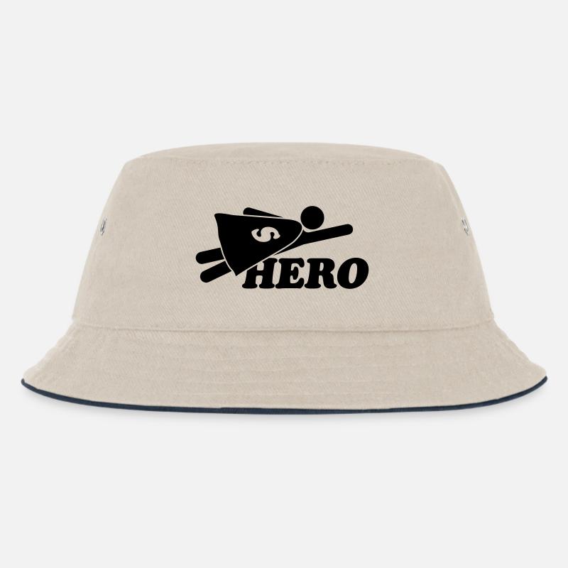 Super Hero Man - Bob Enfant - blanc cassé/bleu marine