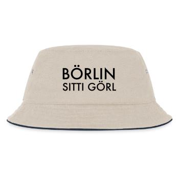 Berlin - Bob Enfant - blanc cassé/bleu marine - Devant