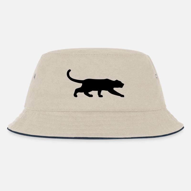 black panther creeps vektor - Bob Enfant - blanc cassé/bleu marine