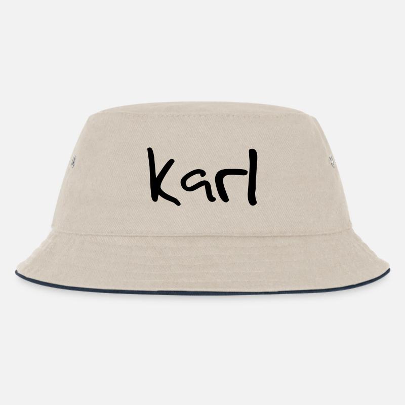 karl - Bob Enfant - blanc cassé/bleu marine