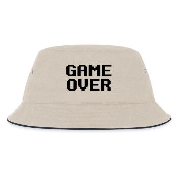Game Over - Bob Enfant - blanc cassé/bleu marine - Devant