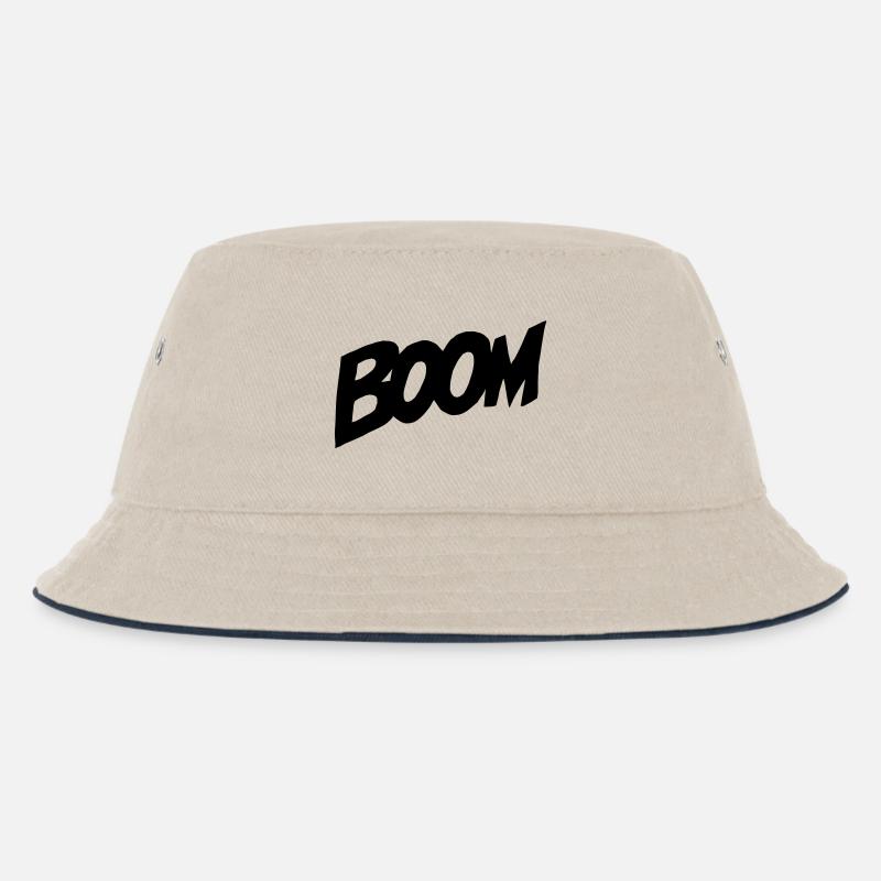BOOM style comique - Bob Enfant - blanc cassé/bleu marine