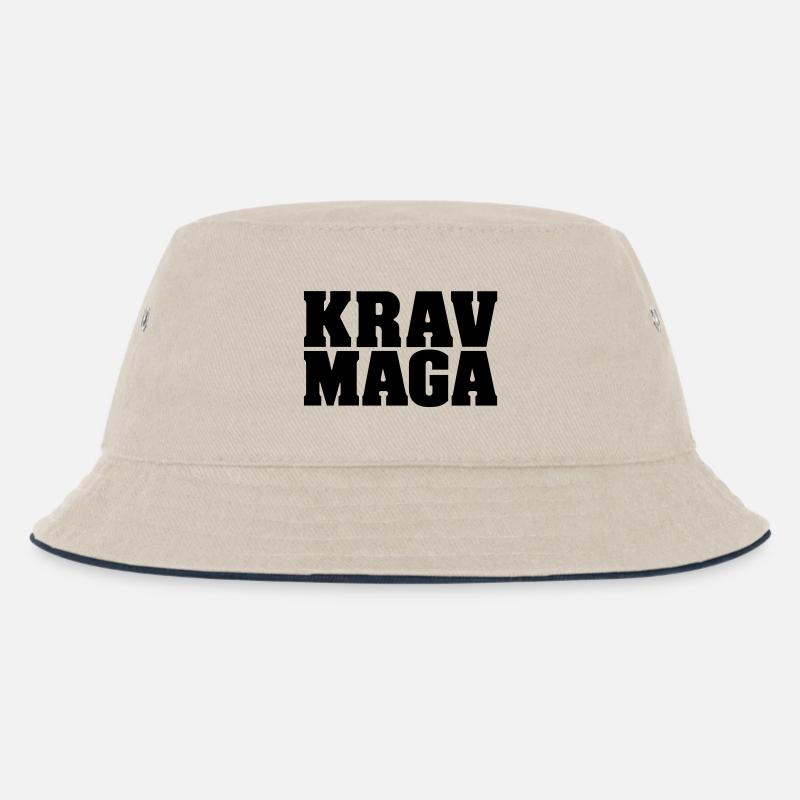 Krav Maga - Bob Enfant - blanc cassé/bleu marine