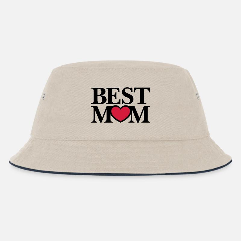 Best Mom - Bob Enfant - blanc cassé/bleu marine