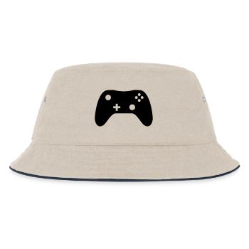 Controller - Kinder Bucket Hat - Natur/Navy - Vorne