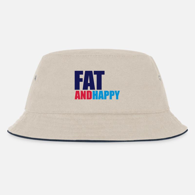 Fat & Happy - Bob Enfant - blanc cassé/bleu marine