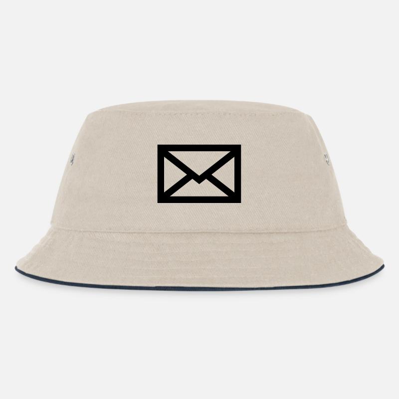 Brief - Kinder Bucket Hat - Natur/Navy