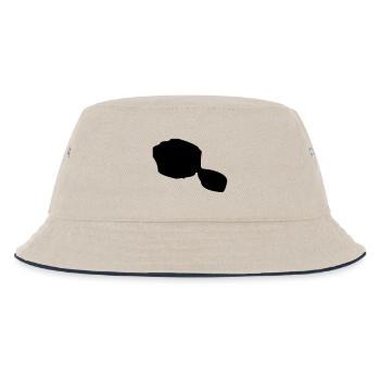 tahiti map - Bob Enfant - blanc cassé/bleu marine - Devant