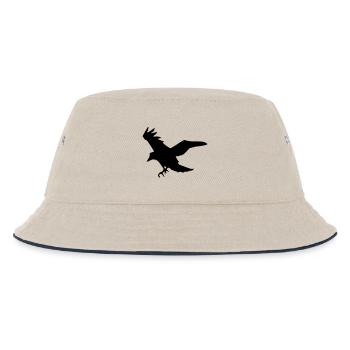 Rabe - Kinder Bucket Hat - Natur/Navy - Vorne