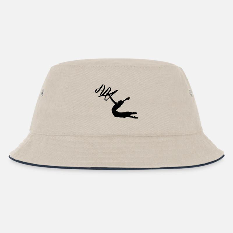 Rhythmische Gymnastik 3 - Kinder Bucket Hat - Natur/Navy