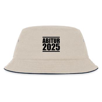 abitur 2025 - Kinder Bucket Hat - Natur/Navy - Vorne