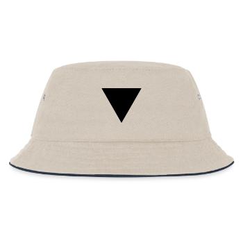 triangle - Bob Enfant - blanc cassé/bleu marine - Devant