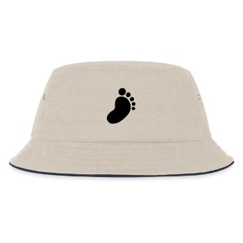 pied - Bob Enfant - blanc cassé/bleu marine - Devant