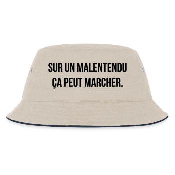 Cinéma / Citation / Série télé / Geek - Bob Enfant - blanc cassé/bleu marine - Devant