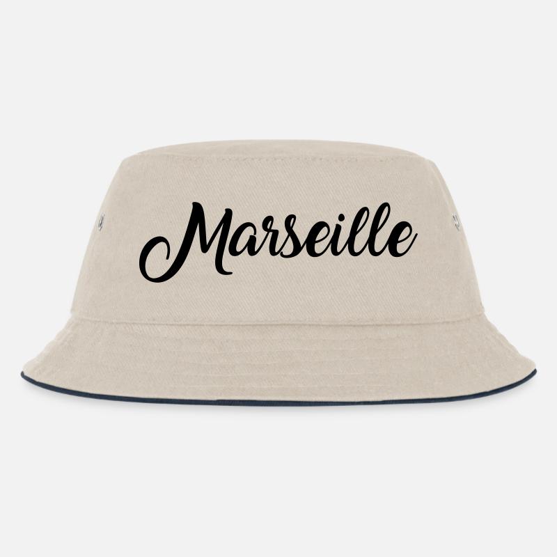 Marseille - Bob Enfant - blanc cassé/bleu marine