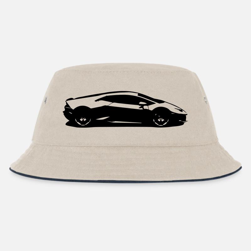 ( - Kinder Bucket Hat - Natur/Navy