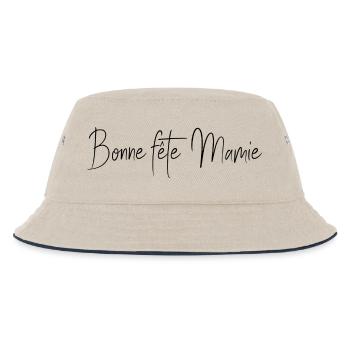 MAMIE - Bob Enfant - blanc cassé/bleu marine - Devant