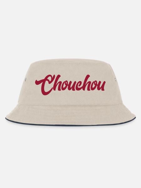 Lieblings- - Kinder Bucket Hat - Natur/Navy