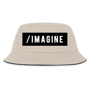 _Imaginer - Bob Enfant - blanc cassé/bleu marine - Devant