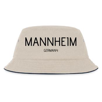 Mannheim - Kinder Bucket Hat - Natur/Navy - Vorne