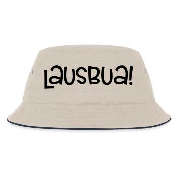 lustig - Kinder Bucket Hat - Natur/Navy - Vorne