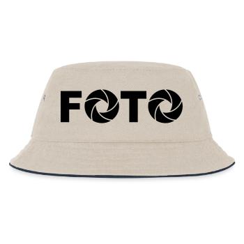 2541614 128910893 foto - Kinder Bucket Hat - Natur/Navy - Vorne