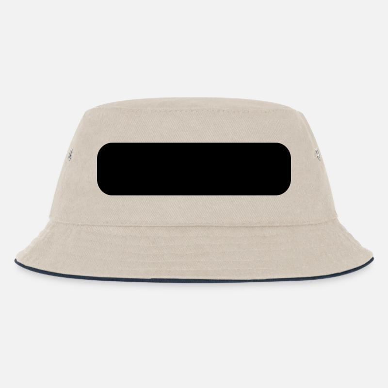 Rectangle arrondi - Bob Enfant - blanc cassé/bleu marine