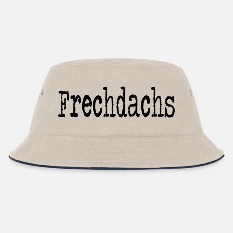 Frechdachs Kind Kleinkind frech Geschenkidee - Kinder Bucket Hat - Natur/Navy