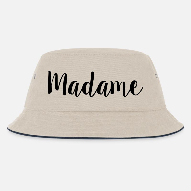 Madame simple - Bob Enfant - blanc cassé/bleu marine