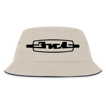 ZIL - Kinder Bucket Hat - Natur/Navy - Vorne