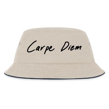 carpe diem - Bob Enfant - blanc cassé/bleu marine - Devant