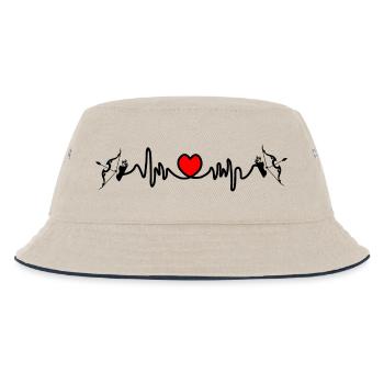 Fréquence cardiaque cardio Sagittaire Sagittaire - Bob Enfant - blanc cassé/bleu marine - Devant