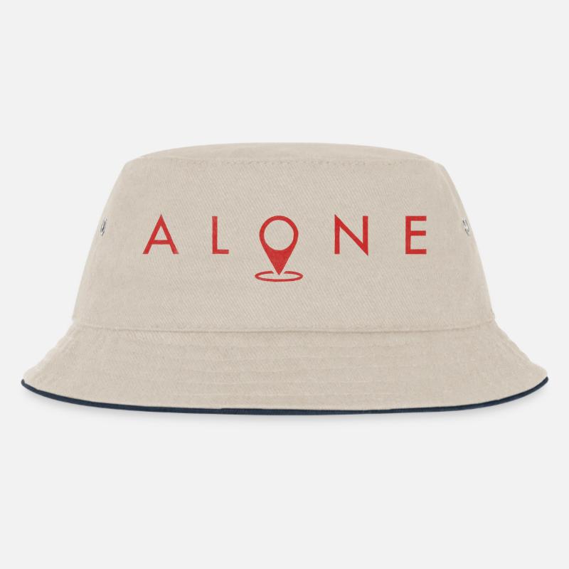 Alone - Bob Enfant - blanc cassé/bleu marine