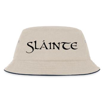 Slainte texte de - Bob Enfant - blanc cassé/bleu marine - Devant