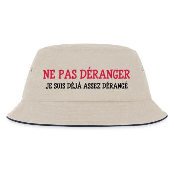 Ne pas Déranger ! - Bob Enfant - blanc cassé/bleu marine - Devant