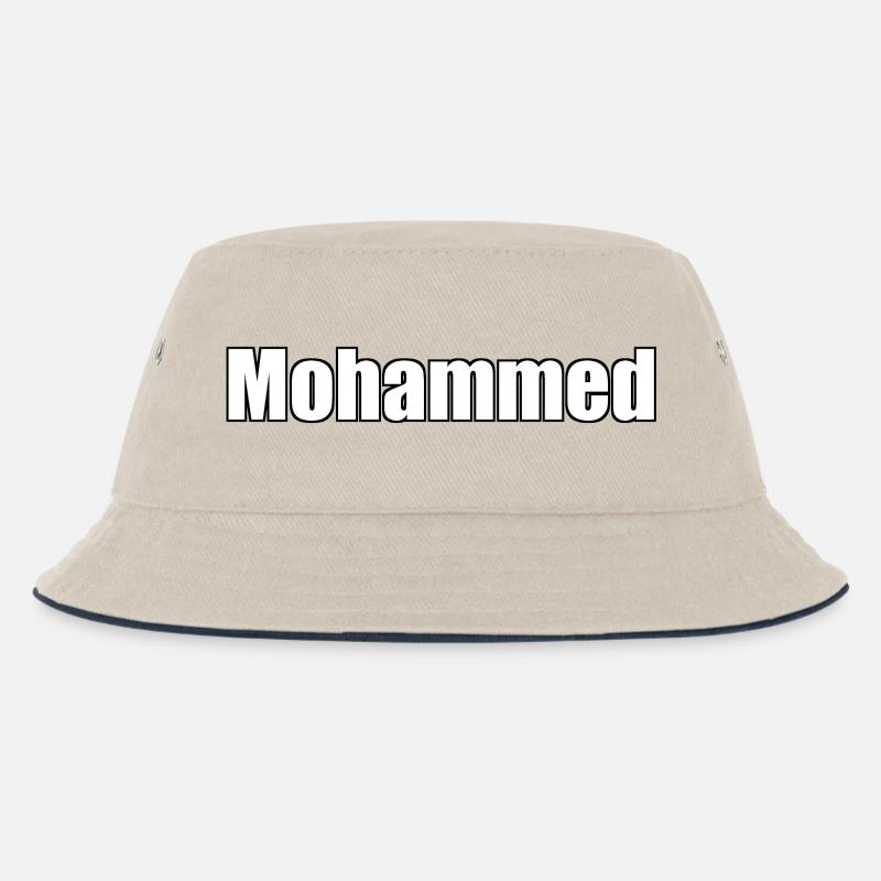 Muhammad - (Menschenname) - Kinder Bucket Hat - Natur/Navy
