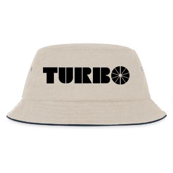 Turbo - Kinder Bucket Hat - Natur/Navy - Vorne