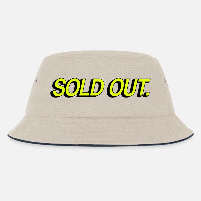 Sold Out - Kinder Bucket Hat - Natur/Navy