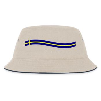 Icône du drapeau suédois - Bob Enfant - blanc cassé/bleu marine - Devant
