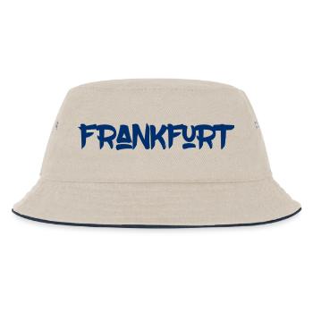 Frankfurt - Main - Hessen - Römer - Höchst - Kinder Bucket Hat - Natur/Navy - Vorne