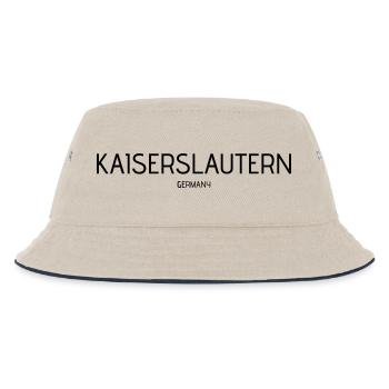 Kaiserslautern - Kinder Bucket Hat - Natur/Navy - Vorne