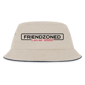 friendzone - Kinder Bucket Hat - Natur/Navy - Vorne