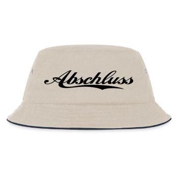 abschluss - Kinder Bucket Hat - Natur/Navy - Vorne