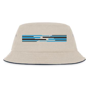 Nombreux modèle de lignes - Bob Enfant - blanc cassé/bleu marine - Devant