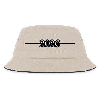 Ligne 2026 - Bob Enfant - blanc cassé/bleu marine - Devant