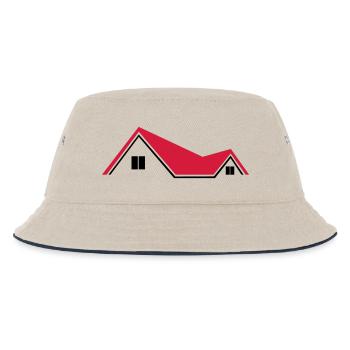 Maison - Bob Enfant - blanc cassé/bleu marine - Devant